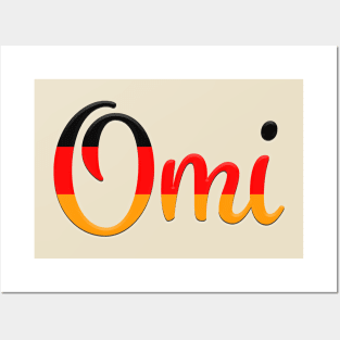 Omi (German Grandma) Posters and Art